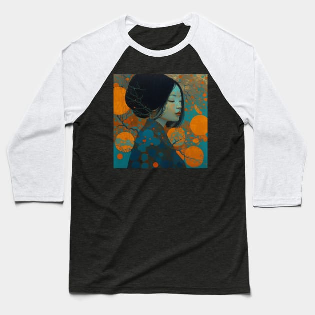 Asian Abstract Baseball T-Shirt by n23tees